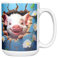 Piggy Morning 15oz Mug