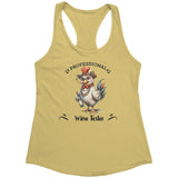 Professional Wine Tester Racerback Tank