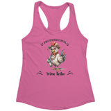 Professional Wine Tester Racerback Tank