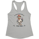 Professional Wine Tester Racerback Tank