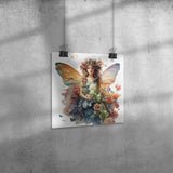 Rainbow Fairy 12x12  Poster