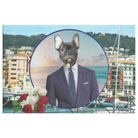 Rudy French Bulldog Canvas