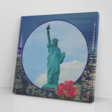 Statue of Liberty - New York Square Canvas