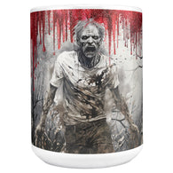 Zombie White 15oz Mug