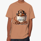 I Need Coffee Dachshund T Shirt