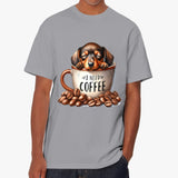 I Need Coffee Dachshund T Shirt