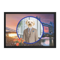 Benji Yorkshire Terrier Framed Art Print