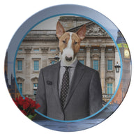 Buster English Bull Terrier Plate - The Green Gypsie