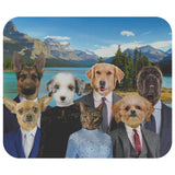 Camping Friends Mousepad