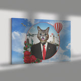 Cheerio Cat Canvas