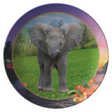 Ella Elephant Plate - The Green Gypsie