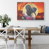 Ellie Elephant Canvas