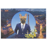 Finn French Bulldog Canvas