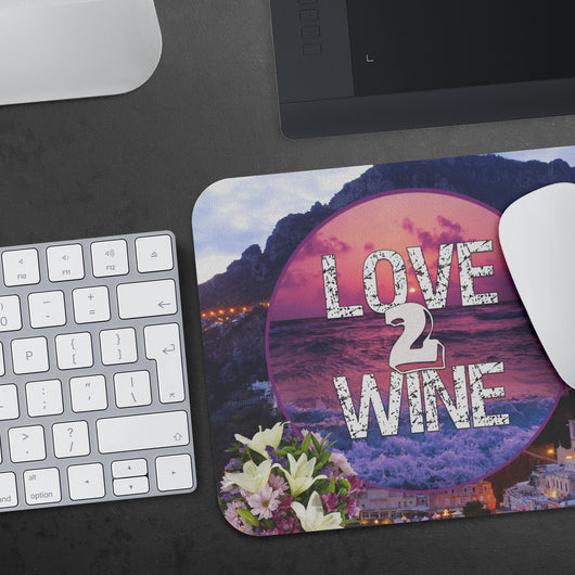 Love 2 Wine Mousepad