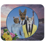 Royal Party Cat & German Shepherd Mousepad